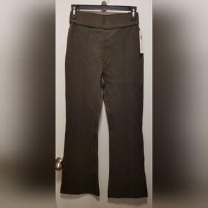 Women's Olive Green Flared Pants